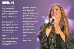 paroles de chansons
